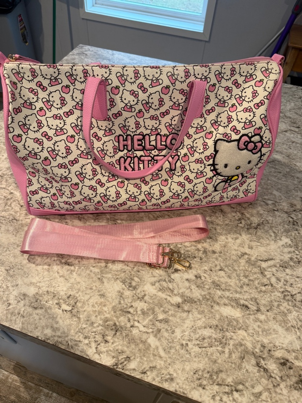 Ful Sanrio Hello Kitty Weekender Duffel Bag . Please Read Description